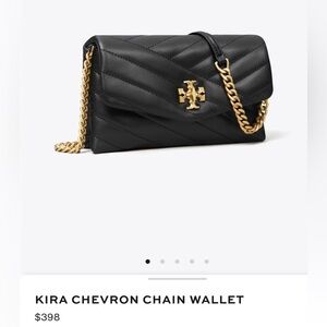 Kira Chevron Chain wallet